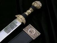 ROMAN Julius Caesar Pugio dagger with scabbard 512 DAGA - 5