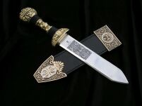 ROMAN Julius Caesar Pugio dagger with scabbard 512 DAGA - 7