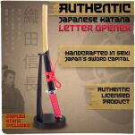 Oryginalna Japońska Katana Oda Nobunaga Nożyk do Listów ze Stojakiem MT-32N - 4