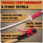 Oryginalna Japońska Katana Oda Nobunaga Nożyk do Listów ze Stojakiem MT-32N - 5