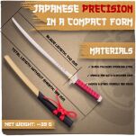 Oryginalna Japońska Katana Oda Nobunaga Nożyk do Listów ze Stojakiem MT-32N - 6