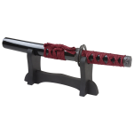 Nożyk do listów w formie japońskiego tanto ze stojakiem SW-1811BK 24 cm - 8