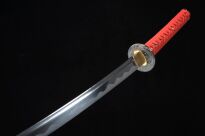 MIECZ SAMURAJSKI KATANA JAPONIA DO TRENINGU STAL 1060 KOD + STOJAK BL-4 - 18