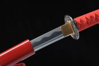 MIECZ SAMURAJSKI KATANA JAPONIA DO TRENINGU STAL 1060 KOD + STOJAK BL-4 - 12