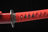 MIECZ SAMURAJSKI KATANA JAPONIA DO TRENINGU STAL 1060 KOD + STOJAK BL-4 - 14