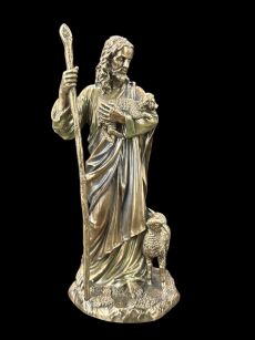 figurka rzeźba, Jezus z barankiem - Jezus moim pasterzem - Veronese WU78276A4