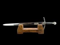 NOŻYK DO LISTÓW OKAZAŁY MIECZ JOANNY D'ARC (25)plus stojak - 2