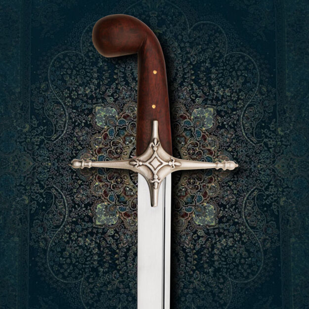 Ręcznie Kuta i Hartowana Szabla Scimitar z Pochwą Persja WS501899