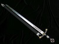 WSPANIAŁY MIECZ TEMPLARIUSZY Z POCHWĄ 4112/V  Pasowanie Wojowników Maryi - 3