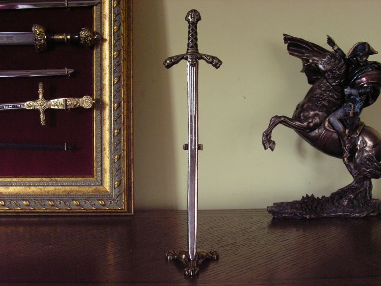 UNIKATOWY NOŻYK DO LISTÓW MIECZ RYSZARDA LWIE SERCE  (WMS-5)