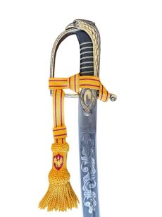 TEMBLAK, CHWOST OFICERSKI DO SZABEL WZ1917 ORAZ WZ1921 I INNYCH ZŁOTY TEM3