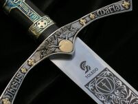 Medieval sword of the Virgin of Orleans Joan of Arc 255 - 3