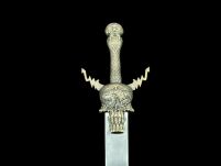 NOŻYK DO LISTÓW MINIATURKA MIECZ TERMINATOR (15)plus stojak - 6