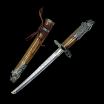 Tanto Z POCHWĄ o gładkim ostrzu S-237BR - 2