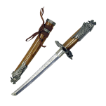 Tanto Z POCHWĄ o gładkim ostrzu S-237BR - 3