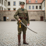 POLISH SABRE Officers WZ 1921 WITHOUT scabbard - 15