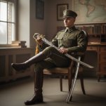 POLISH SABRE Officers WZ 1921 WITHOUT scabbard - 2