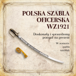 POLISH SABRE Officers WZ 1921 WITHOUT scabbard - 17