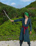 Miecz Katana Roronoa Zoro Yubashiri One Piece Drewniany JT10510 - 4
