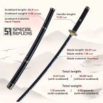 Miecz Katana Roronoa Zoro Yubashiri One Piece Drewniany JT10510 - 2