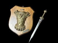 Panoplia  rycerska z rzymskim gladiusem AG39/28.01 - 4