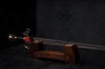 Nożyk do listów miniaturka miecz hrabiego Drakuli (21)plus stojak - 16