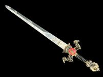 Nożyk do listów miniaturka miecz hrabiego Drakuli (21)plus stojak - 8