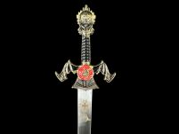 Nożyk do listów miniaturka miecz hrabiego Drakuli (21)plus stojak - 10