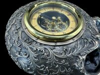 STEAMPUNK WISZĄCY ZEGAR CZASZKA VERONESE WU77266A4 - 4