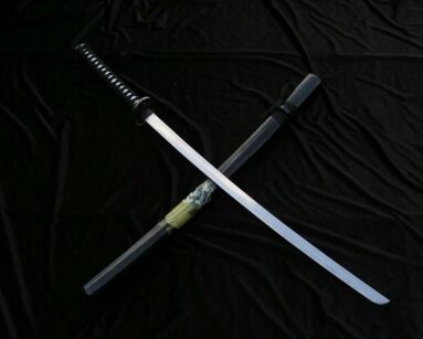 SAMURAJSKI MIECZ KATANA Z POCHWĄ + STOJAK 7KM9-410B