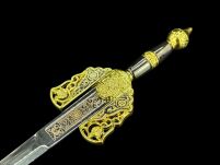 NOŻYK DO LISTÓW MINIATURKA HISTORYCZNY MIECZ CHIŃSKI JIAN (05) plus stojak - 3