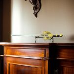 NOŻYK DO LISTÓW MINIATURKA HISTORYCZNY MIECZ CHIŃSKI JIAN (05) plus stojak - 6