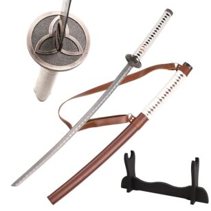 Michonne Katana Miecz inspirowany Walking Dead z pochwą stojakiem i pasem JT6559-B