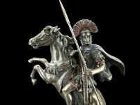 rzeźba statuetka Rzymski oficer wojskowy CENTURION na koniu VERONESE (WU76086A4) - 5
