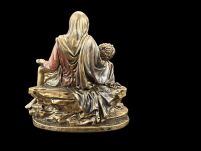 Figurka rzeźba mała Pieta - zdjęcie z krzyża Veronese WU78466AP - 4