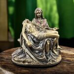 Figurka rzeźba mała Pieta - zdjęcie z krzyża Veronese WU78466AP - 7