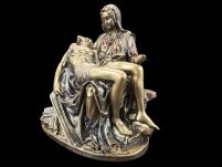 Figurka rzeźba mała Pieta - zdjęcie z krzyża Veronese WU78466AP - 8