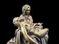Figurka rzeźba mała Pieta - zdjęcie z krzyża Veronese WU78466AP - 10