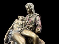 Figurka rzeźba mała Pieta - zdjęcie z krzyża Veronese WU78466AP - 11
