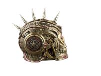 Szkatułka w kształcie czaszki Draugra STEAMPUNK Veronese WU78024A4 - 14