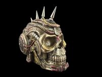 Szkatułka w kształcie czaszki Draugra STEAMPUNK Veronese WU78024A4 - 3