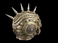Szkatułka w kształcie czaszki Draugra STEAMPUNK Veronese WU78024A4 - 11