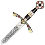 WSPANIAŁY MIECZ ZAKONU TEMPLARIUSZY 4112  Pasowanie Wojowników Maryi - 10