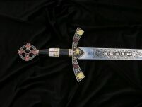 WSPANIAŁY MIECZ ZAKONU TEMPLARIUSZY 4112  Pasowanie Wojowników Maryi - 5