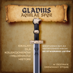 Nożyk do listów miniaturka miecz rzymski gladius (26)plus stojak - 12