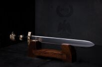 Nożyk do listów miniaturka miecz rzymski gladius (26)plus stojak - 15