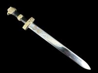 Nożyk do listów miniaturka miecz rzymski gladius (26)plus stojak - 10