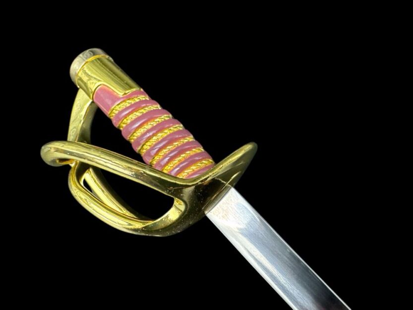 NOŻYK DO LISTÓW SZABLA GENERAŁA LEE  (28)plus stojak