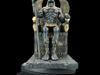 EGIPSKI BÓG ANUBIS NA TRONIE czarny VERONESE (WU76733AB) - 3