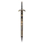 Miecz Dark Link Master Inspirowany Legend of Zelda z Pochwą 127 cm JT6238BK - 4